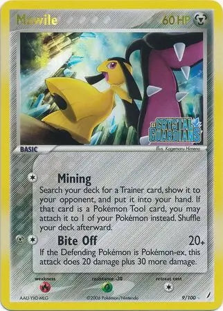 EX Crystal Guardians Mawile #9/100 reverse holo